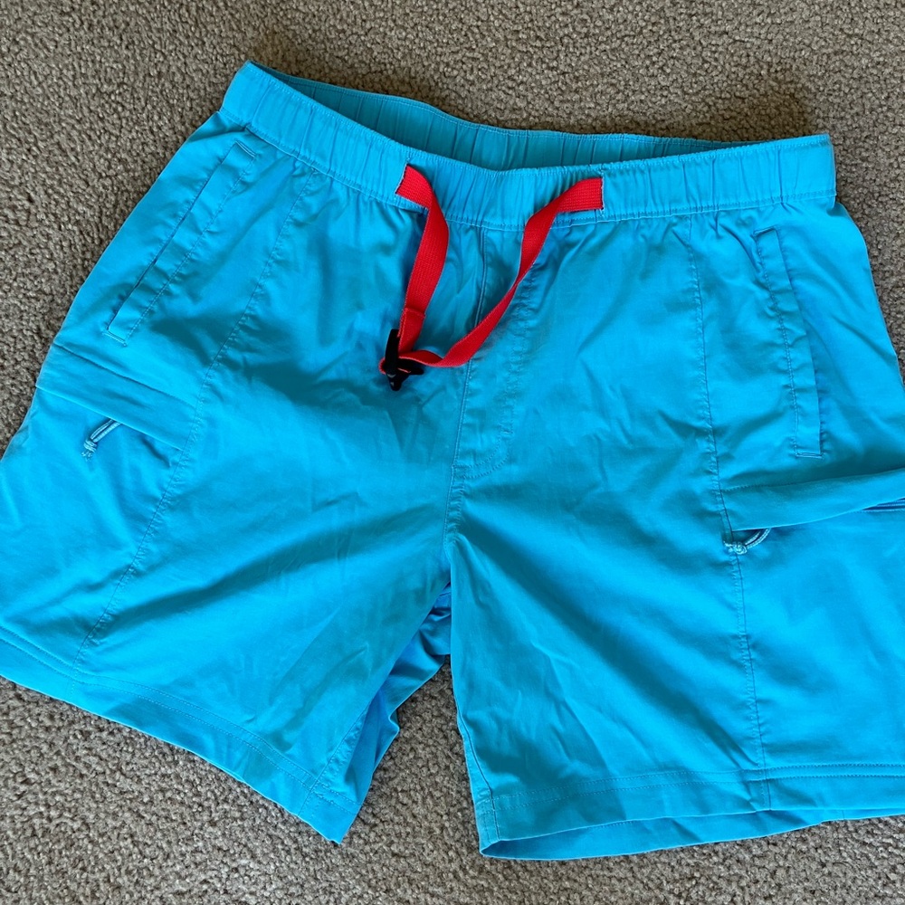 North Face Light Blue Shorts